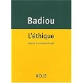 L'�thique : Essai sur la conscience du mal