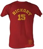 Hoosiers Hickory, Indiana 15 Burgundy Mens T-shirt