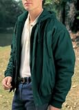 Big Mens Pinecrest 12 oz Cotton Canvas Jacket with Removable Woold Blend Lining by TR Gold (Big & T