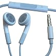 Auriculares con manos libres y control de volumen para iPhone 4