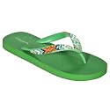 Women's Xhilaration&reg; Lettie Beaded Flip Flops - Green