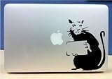 Banksy - I Smell Rat - Vinyl Macbook / Laptop Decal Sticker Graphic