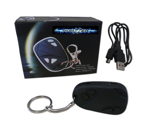 Phazzer Camera Video Key Chain