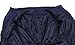jntworld Fashion Slim Double Button Long Sleeve Trench Coat Outerwear (Bust 88cm tag Small, Blue)
