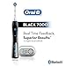 Oral-B Pro 7000 SmartSeries Black Electronic Power Rechargeable Battery Electric Toothbrush with Bluetooth Connectivity Powered by Braun x Multipack of 3