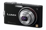 Panasonic - DMC-FX60 - Appareil Photo Compact Num&eacute;rique Bijou - 12,1 Mpix - Zoom Optique 5x - Ecran LCD 2,7" - Stabilis&eacute; - Noir