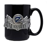 41ZwOU76ZDL. SL160  NFL Coffee Mug   Pewter Logo Seattle Seahawks