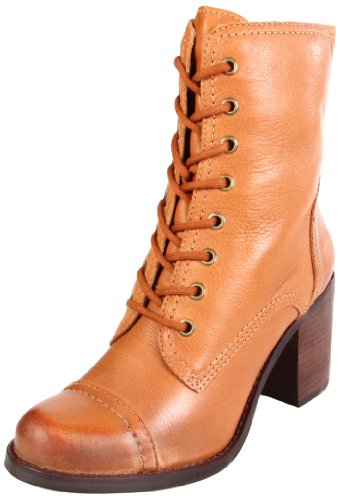 STEVEN By Steve Madden Womens Whit Boot,Cognac Leather,8 M US