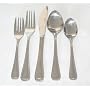 60 pc. Heavy Weight Stainless Steel Primrose Flatware Set; Service for 12