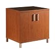 Empire Collection Credenza - Autumn Cherry/ Black