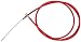 Odyssey Linear BMX Bike Cable - Red