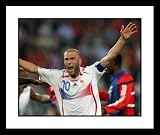 Zinedine Zidane Framed France National Team 8x10 Photo - Goal Celebration