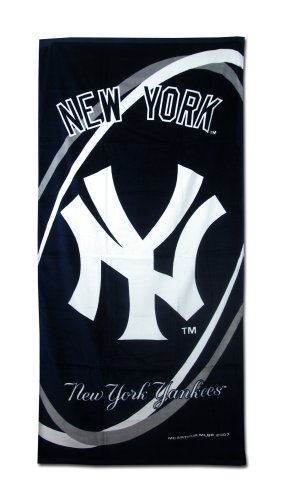 New York Yankees Fiber Reactive Pool/Beach/Bath Towel (Team Color)
