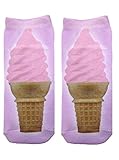 UPC 854688006034 product image for ICE CREAM CONE ANKLE SOCKS | upcitemdb.com