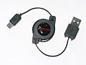 Universal MP3 Players / PDAs (Asus P565/P835/P552w, HTC Touch diamond 2 / pro 2 / hd / my Touch / G1 / G2 / Dream / Hero , etc) / SmartPhones (BlacBerry Pearl, Curve, etc) / Canon Nikon Digital Camera / DSLR / DV PC sync & charging retractable charger cable (PC/MAC)