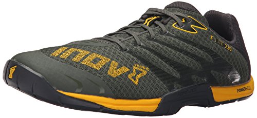 Inov-8 Men's F-Lite™ 235 Cross-Trainer Shoe, Dark Green/Yellow, 9.5 M US