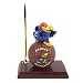 Kansas Jayhawks Mascot Basketball Clock/Pen