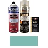 12.5 Oz. Aqua Marine Blue Metallic Spray Can Paint Kit for 2001 Honda Insight (B-98M) by PaintScratch Automotive Touch Up Paint