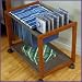 Madison File Caddy in Rosewood By Studio RTA Furniture