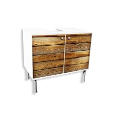 Waschbeckenunterschrank Badschrank Waschtisch Unterschrank Holzbretter