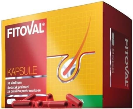 Fitoval Hair Loss Treatment Alopecia Capsules X 60 Regrow Hair Growth Biotin Health Care Family