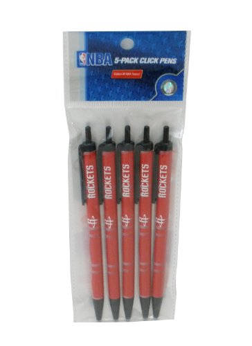 NBA Houston Rockets Disposable Click Pens