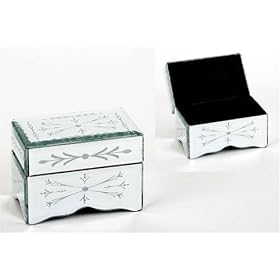 Mini Venetian Style Mirror Jewellery Box 2315