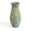 Handmade Classic Finesse Ceramic Earthenware Flower Vase In Blue