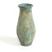Handmade Classic Finesse Ceramic Earthenware Flower Vase In Blue
