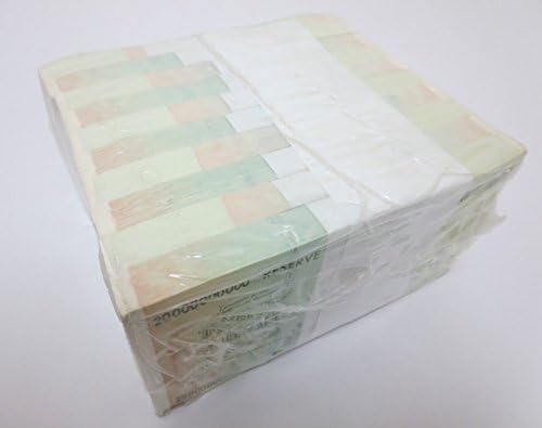 Zimbabwe 20 Billion Dollars X 1000 Pieces (PCS), 1 Brick, 10 Bundles, 2008, P-86, UNC, 50 & 100 Trillion Series, Currency