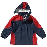 Playshoes Regenjacke Basic 408619 Unisex - Kinder Regenmntel, Gr. 140 Rot (marine/ rot 205)von "Playshoes"