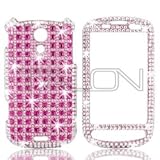 Talon 14030 Full Diamond Bling Phone Shell for Samsung Epic 4G (Pink Studs) ....