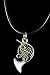 French Horn Necklace - Pewter