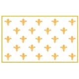 Fleur De Lis 3ft x 5ft Nylon flag