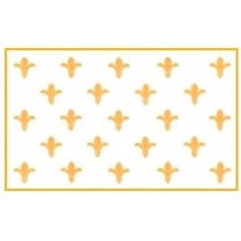Fleur De Lis 3ft x 5ft Nylon flag