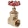 Dixon BGV125 Brass Gate Valve, 1-1/4" NPT Female