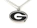 Georgia Bulldogs Logo Pendant Chain Necklace - NCAA College Athletics Fan Shop Sports Team Merchandise