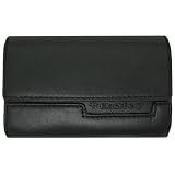 Blackberry Horizontal Pouch in Black w. Black Accent for Blackberry Curve 8310 8320 8330 8300 Blackberry 8800 8810 8820 8830