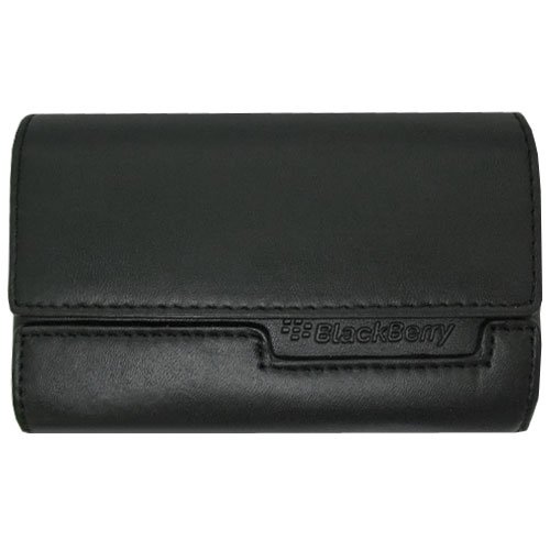 Blackberry Horizontal Pouch in Black w. Black Accent for Blackberry Curve 8310 8320 8330 8300 Blackberry 8800 8810 8820 8830