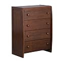 Slumber Time Four Drawer Chest - Espresso