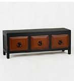 Privilege 24064 2 Tone 3Drawer Stand - Brown