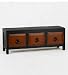 Privilege 24064 2 Tone 3Drawer Stand - Brown