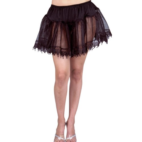 Teardrop Petticoat (Black) Adult Plus - Accessories & Makeup