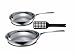Berndes Tricion Fry pan Set, Includes 9.5 Inch Skillet, 11 Inch Skillet and Spatula