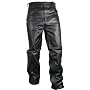 Xelement Premium Buffalo Leather 5 Pocket Relax Fit Motorcycle Pants - Color : black - Size : 38
