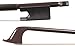 Glasser Standard 4/4 Cello Brown Fiberglass Bow with White Hair