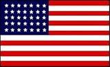 U.S.A. 35 Stars Flag Polyester 3 ft. x 5 ft.