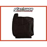 00 01 02 GMC Sierra Graphite Leather Seat Cover RH top by The Seat Shop
