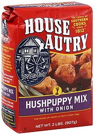 House Autry Hushpuppy Mix with Onion (2 Pound Bag)