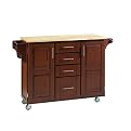 Wood Top Create-A-Cart - 36Hx52.5Wx18D"